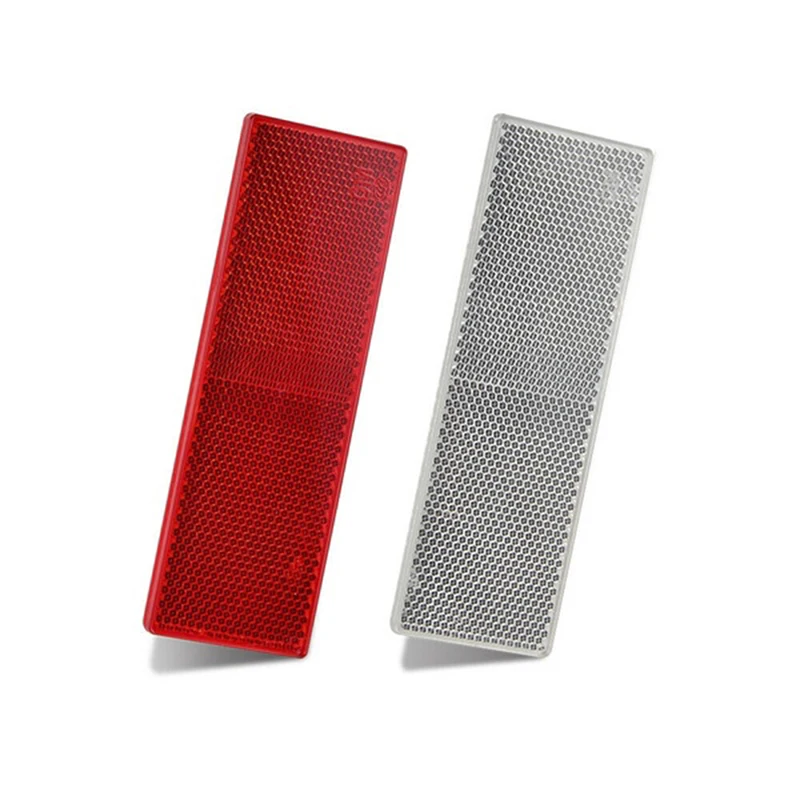 1PC Truck Motorcycle Adhesive Rectangle Plastic Reflector Reflective Warning Plate Stickers Safety Sign Red/White
1PC Truck Motorcycle Adhesive Rectangle Plastic Reflector Reflective Warning Plate Stickers Safety Sign Red/White