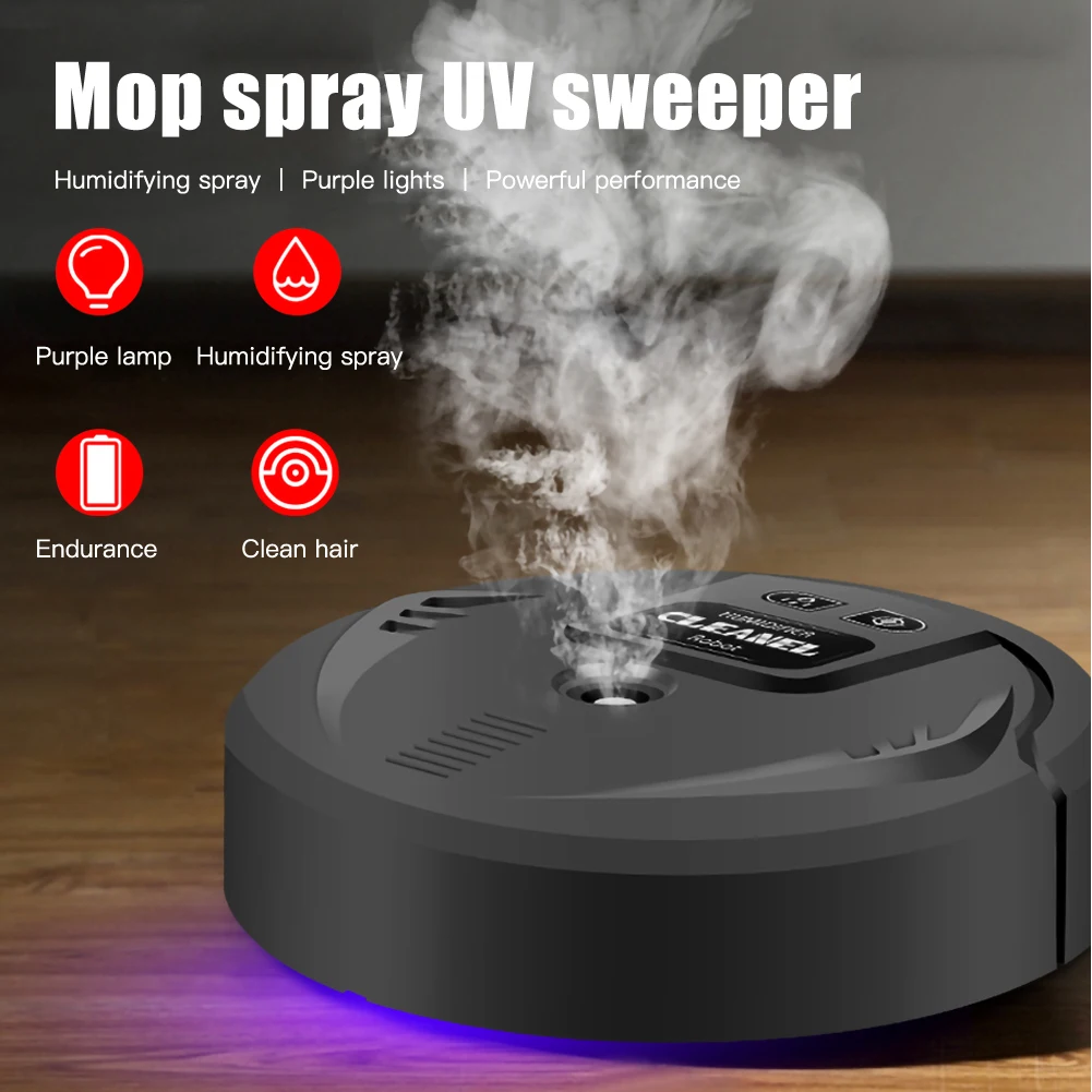 Automatic Sweeping Robot UV Lamp Household USB Charging and Cleaning Machine Smart Vacuum Cleaner
Automatic Sweeping Robot UV Lamp Household USB Charging and Cleaning Machine Smart Vacuum Cleaner
