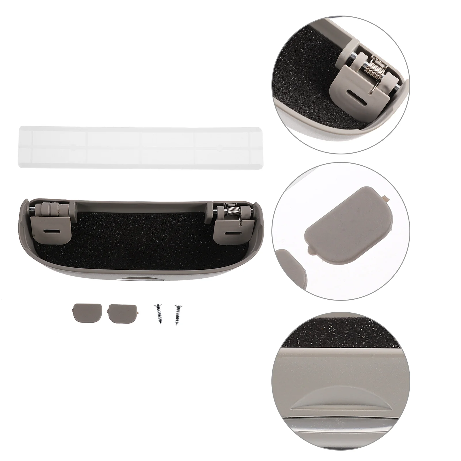 Футляр для хранения солнцезащитных очков практичный Универсальный Автомобильный футляр для очков
Футляр для хранения солнцезащитных очков практичный Универсальный Автомобильный футляр для очков