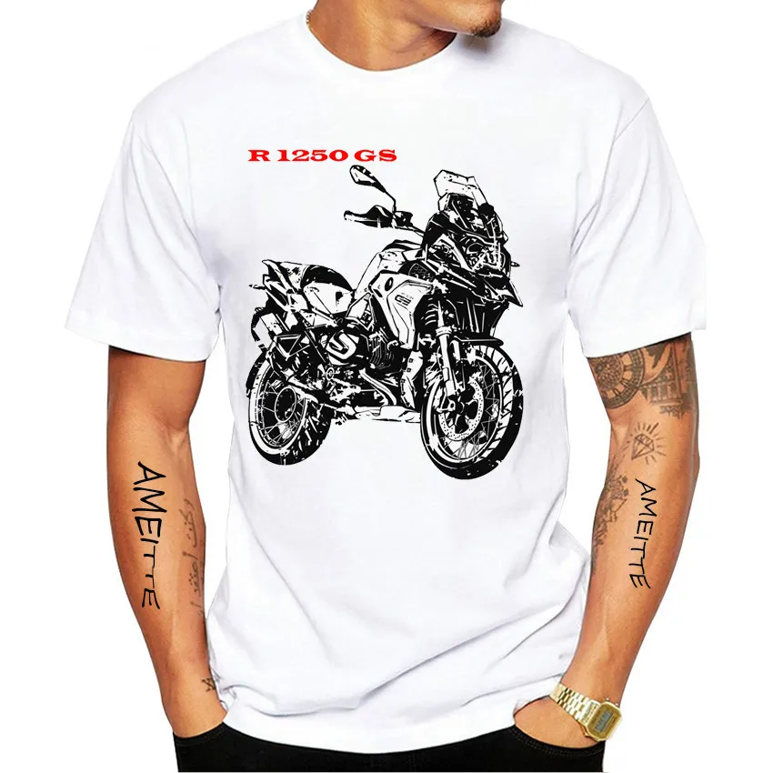 Retro R100 RS motorcycle T-shirt men's summer short-sleeved casual T-shirt Harajuku Drive The Classic Motorcycle R 1250 GS Boys
Retro R100 RS motorcycle T-shirt men's summer short-sleeved casual T-shirt Harajuku Drive The Classic Motorcycle R 1250 GS Boys
