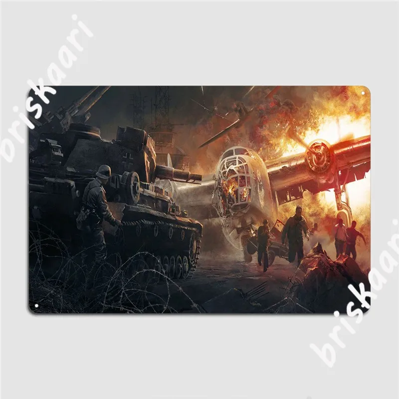Металлический плакат Ww2, украшение гаража, настенный паб, кухня, оловянные плакаты
Металлический плакат Ww2, украшение гаража, настенный паб, кухня, оловянные плакаты