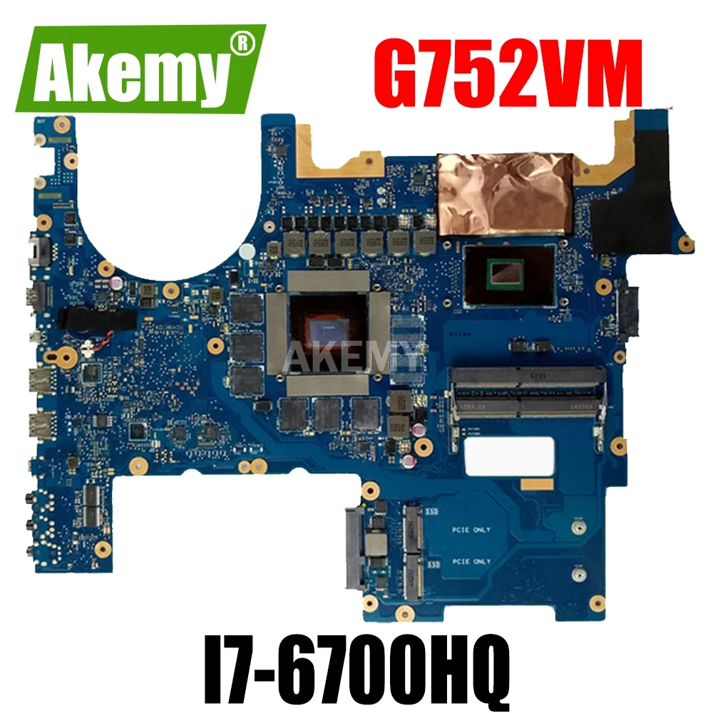 С GTX 1070M 6GB cpu I7-6700HQ G752VM материнская плата для ноутбука For For For For Asus ROG G752VMK G752VM G752VML G752VS Mainboard материнская плата
С GTX 1070M 6GB cpu I7-6700HQ G752VM материнская плата для ноутбука For For For For Asus ROG G752VMK G752VM G752VML G752VS Mainboard материнская плата
