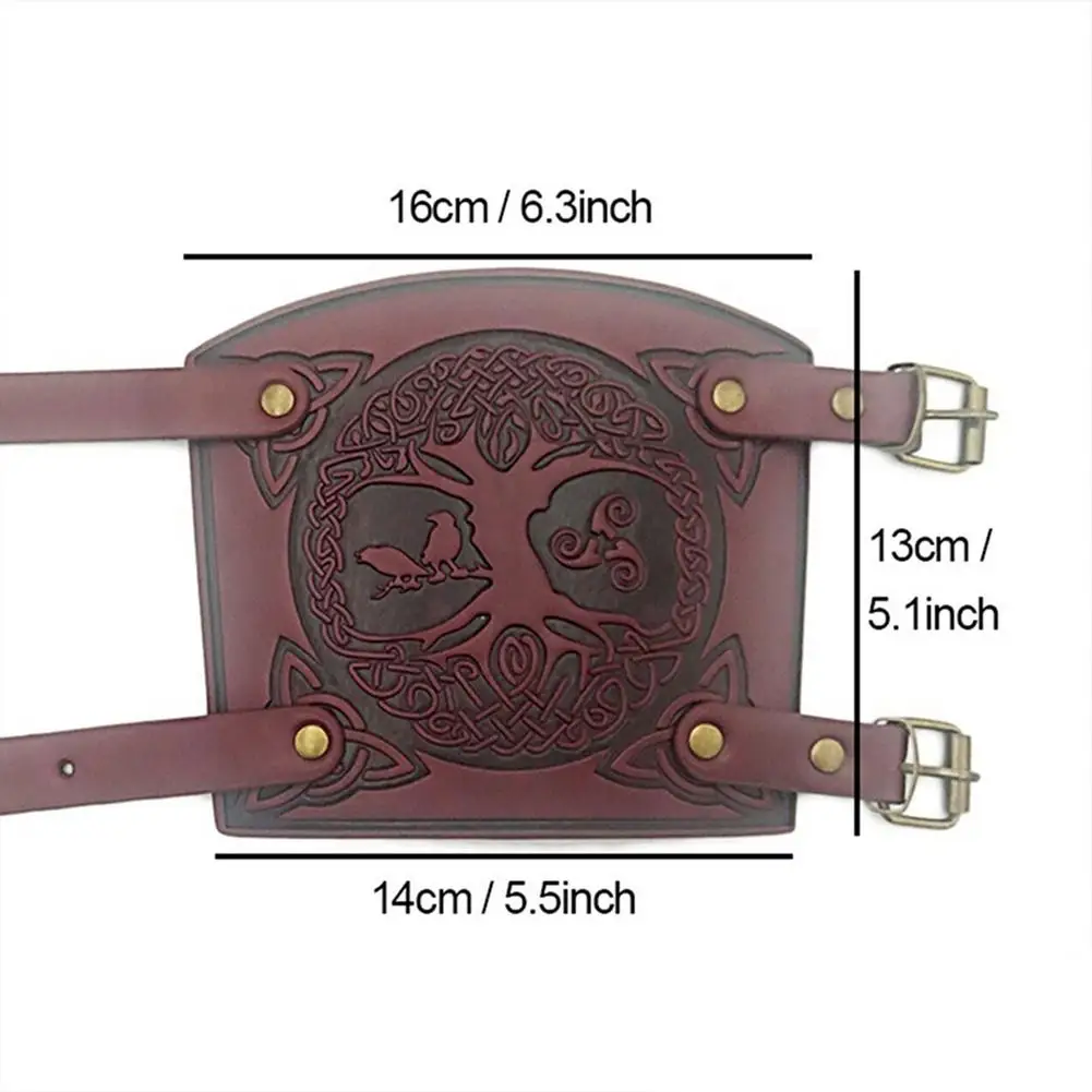 1 Pair Of Traditional Medieval Sleeve Cuffs Archery Arm Protection Full Forearm Leather Adjustable Bow Wrist Protection
1 Pair Of Traditional Medieval Sleeve Cuffs Archery Arm Protection Full Forearm Leather Adjustable Bow Wrist Protection