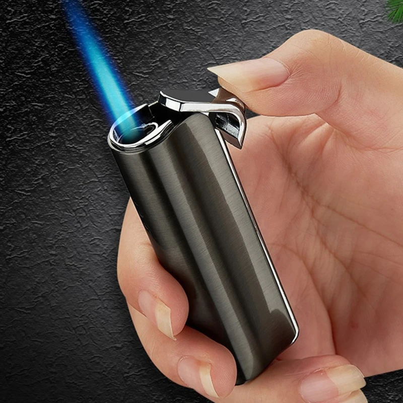 Metal Windproof Gas Jet Lighter Butane Turbo Torch Lighter For Cigar Cigarette Metal 1300 C Fire Lighter Inflated Gadget For Man
Metal Windproof Gas Jet Lighter Butane Turbo Torch Lighter For Cigar Cigarette Metal 1300 C Fire Lighter Inflated Gadget For Man