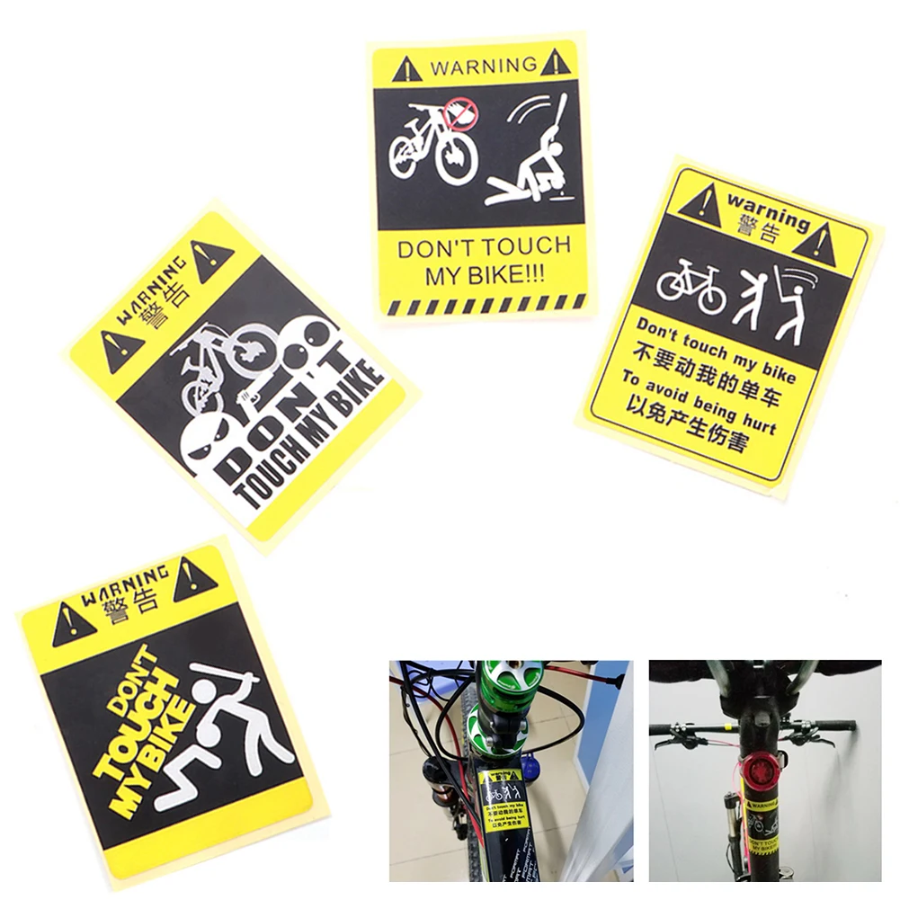 Bike and Motorcycle Stickers Don't Touch My Bike Waterproof Reflective Bumper Sticker
Bike and Motorcycle Stickers Don't Touch My Bike Waterproof Reflective Bumper Sticker