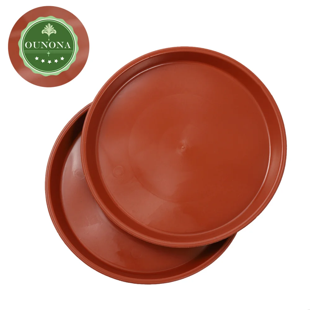OUNONA 10pcs Flowerpot Drip Tray Plant Pot Saucer for Fleshiness Planter Garden Balcony - Type 220 (Red)
OUNONA 10pcs Flowerpot Drip Tray Plant Pot Saucer for Fleshiness Planter Garden Balcony - Type 220 (Red)