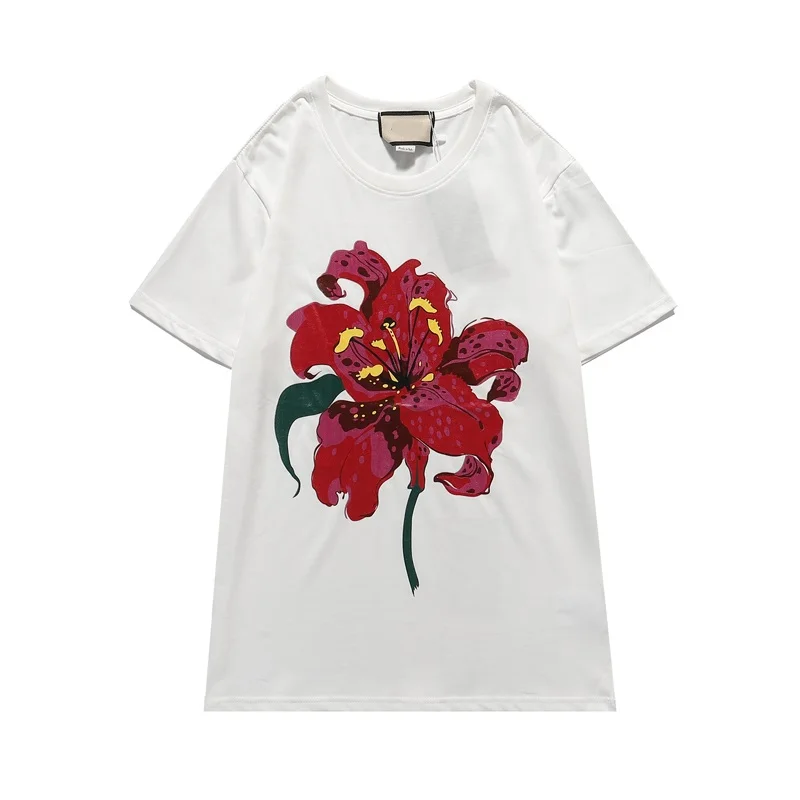 2021 new Men and Women gg t-shirts tide fashion O Neck big flower Short Sleeve Hip Hop T Shirt Streetwear Tees wholesale
2021 new Men and Women gg t-shirts tide fashion O Neck big flower Short Sleeve Hip Hop T Shirt Streetwear Tees wholesale