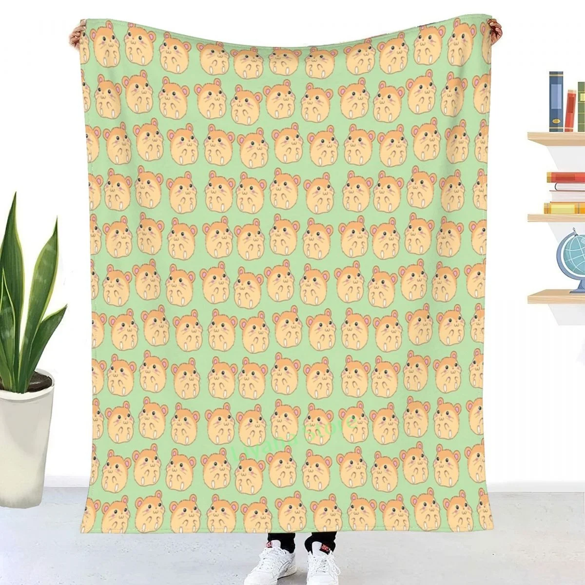 Ham Ham Kawaii Hamster Pattern Throw Blanket 3D printed sofa bedroom decorative blanket children adult Christmas gift
Ham Ham Kawaii Hamster Pattern Throw Blanket 3D printed sofa bedroom decorative blanket children adult Christmas gift