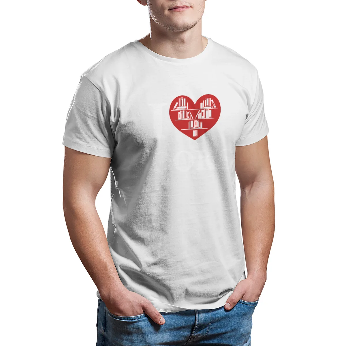 Collar Men Clothing I Love Books Men's T-shirt Black Wholesale Clothes Cute Short Sleeve Round
Collar Men Clothing I Love Books Men's T-shirt Black Wholesale Clothes Cute Short Sleeve Round