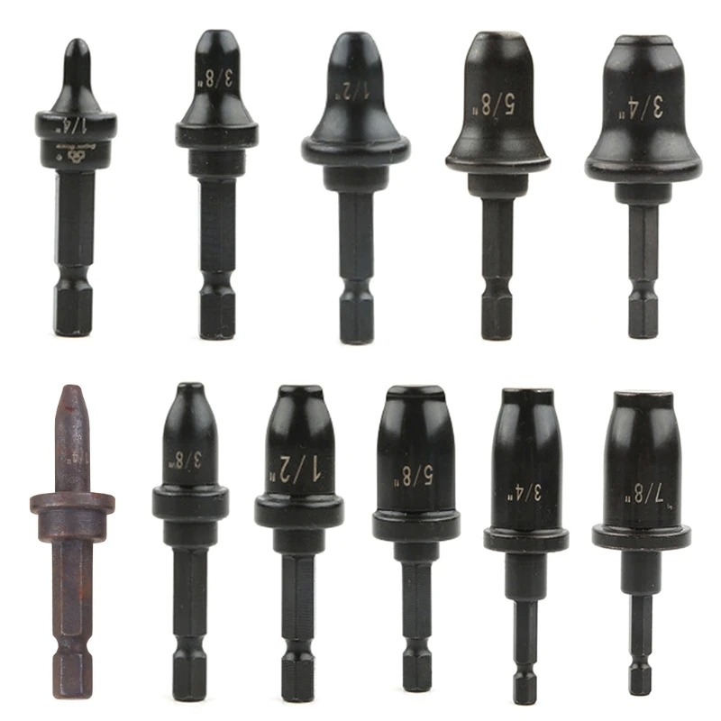 Soft Copper Tube Pipe Expander Support for Air Conditioner Conditioning Swaging Tool Flaring Spin Set with 1/2 3/4 5/8 7/8 Bits
Soft Copper Tube Pipe Expander Support for Air Conditioner Conditioning Swaging Tool Flaring Spin Set with 1/2 3/4 5/8 7/8 Bits