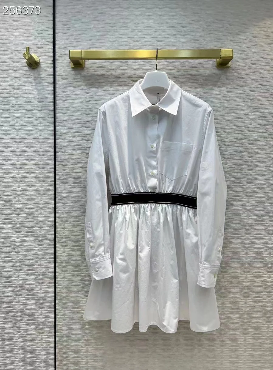 Fyion New Sprint Summer Dress Women Slim Shirt Dress Long Sleeves Waist Elastic Runway Design Retro Hot Sale Mini Dresses
Fyion New Sprint Summer Dress Women Slim Shirt Dress Long Sleeves Waist Elastic Runway Design Retro Hot Sale Mini Dresses