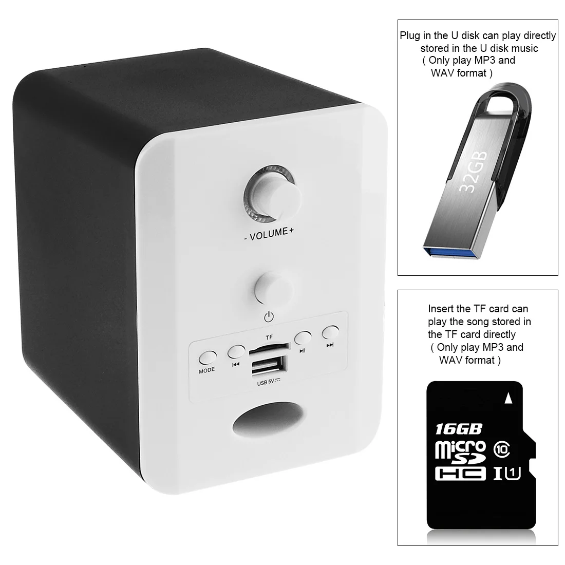 D-223 Mini Stereo Combination Speaker Portable Column Subwoofer Computer Speaker with 3.5mm Audio Plug Support TF Card Play
D-223 Mini Stereo Combination Speaker Portable Column Subwoofer Computer Speaker with 3.5mm Audio Plug Support TF Card Play