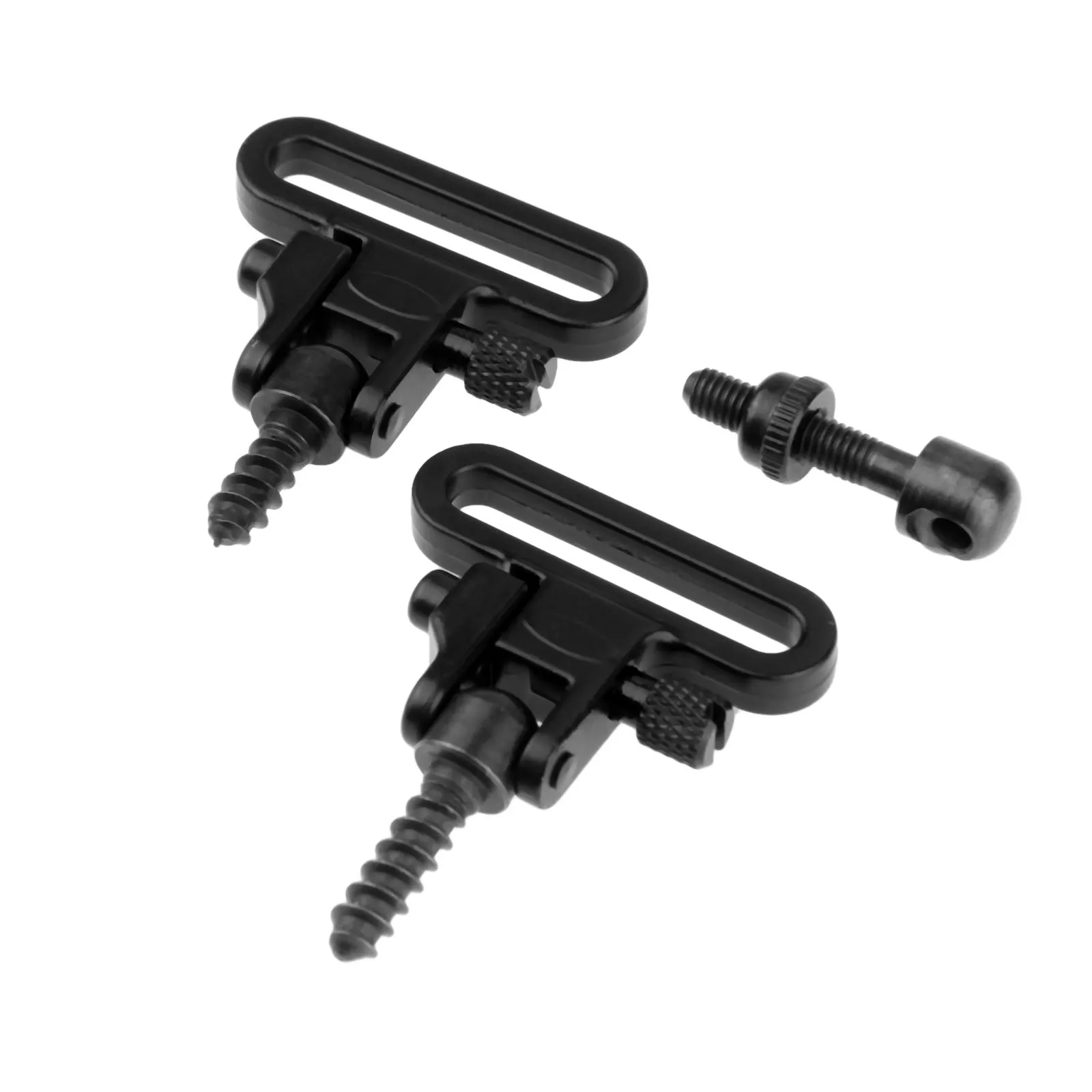 New 1.25" 300lbs Rifle Sling Swivel Studs Bolt Quick Detach Machine Screw Kit Adapter Base Mount Action Hunting Accessories
New 1.25" 300lbs Rifle Sling Swivel Studs Bolt Quick Detach Machine Screw Kit Adapter Base Mount Action Hunting Accessories