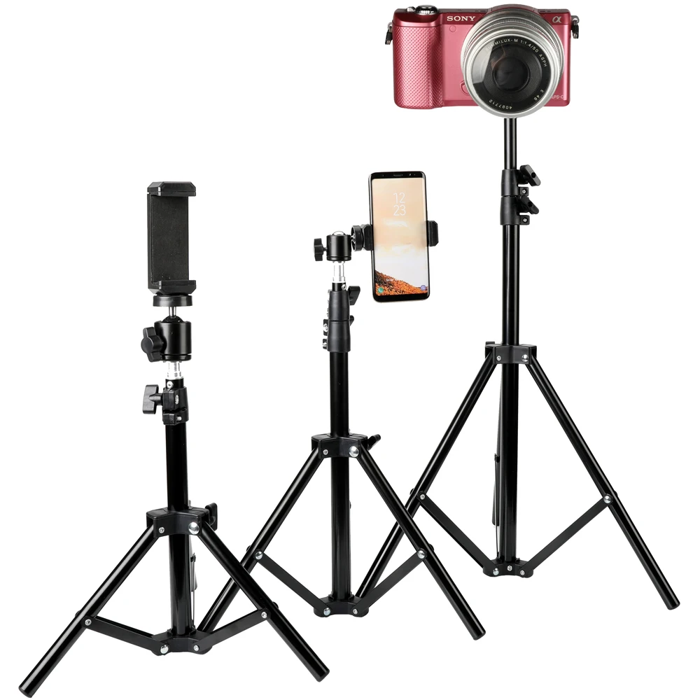 Легкий Настольный штатив Трипод для телефонов Sony Canon селфи палка цифровая камера