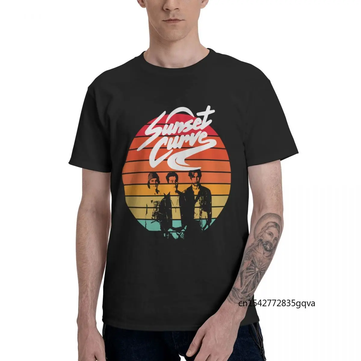 Sunset Curve Band Julie and The Phantoms T-Shirt Crewneck Male T Shirt Short Sleeve Plus Size Casual Tees
Sunset Curve Band Julie and The Phantoms T-Shirt Crewneck Male T Shirt Short Sleeve Plus Size Casual Tees