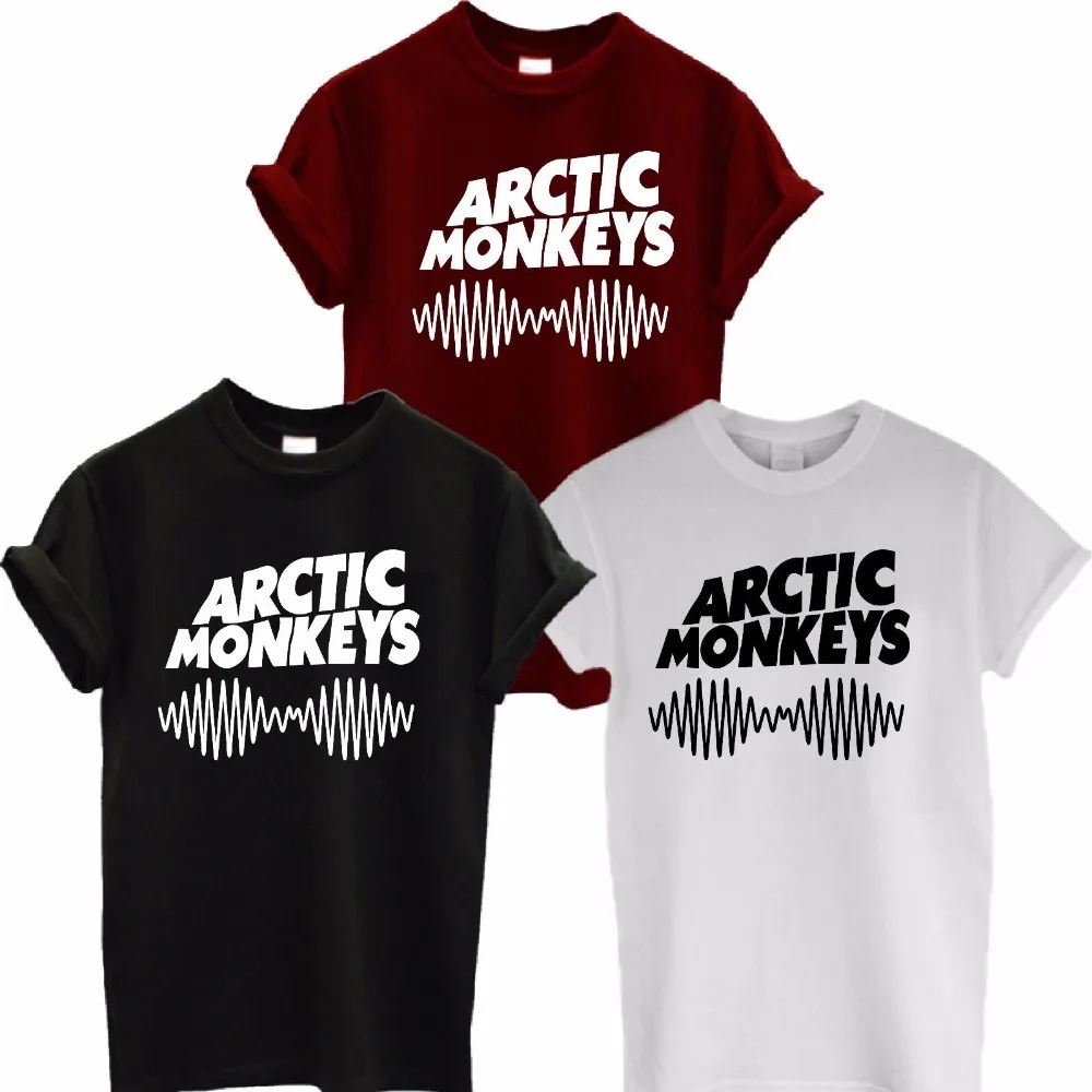 Arctic Monkeys звуковая волна футболка концерт рок группы альбом высокое унисекс более