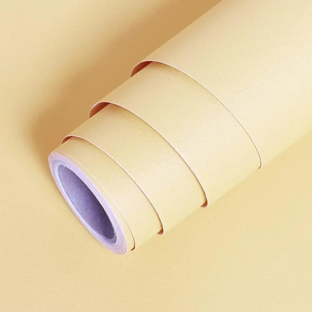 Waterproof Solid Color Wallpaper PVC Self adhesive Wall papers Bedroom Living Room Kitchen Cabinets Furniture Renovation Sticker
Waterproof Solid Color Wallpaper PVC Self adhesive Wall papers Bedroom Living Room Kitchen Cabinets Furniture Renovation Sticker