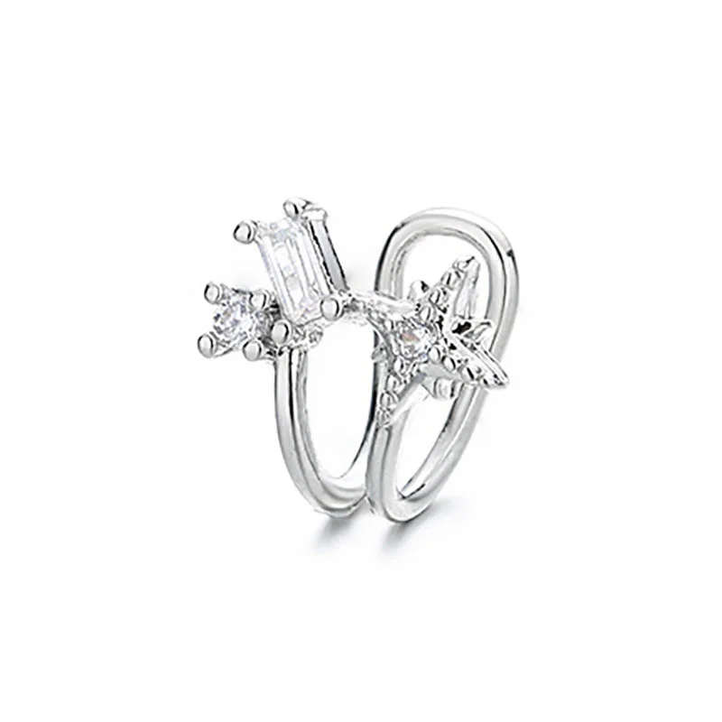 No pierced star ear clip female ins wind fashion super flash zircon six-pointed star ear bone clip earrings
No pierced star ear clip female ins wind fashion super flash zircon six-pointed star ear bone clip earrings