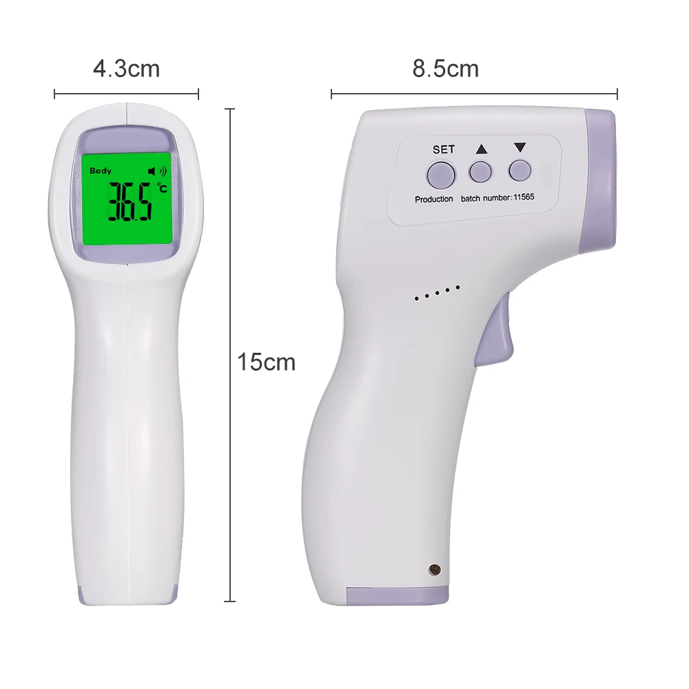 New Infrared Thermometer Non-Contact Thermometer Forehead Body Baby Adults Outdoor Home Digital Infrared Fever Ear Thermometer
New Infrared Thermometer Non-Contact Thermometer Forehead Body Baby Adults Outdoor Home Digital Infrared Fever Ear Thermometer