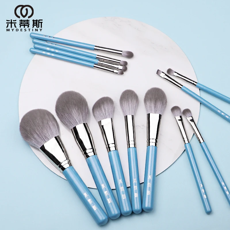 MyDestiny makeup brush/ The Iris series 13pcs high quality synthetic hair brushes
MyDestiny makeup brush/ The Iris series 13pcs high quality synthetic hair brushes