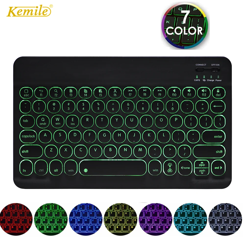 Ultra Slim backlit Keyboard For apple IOS For Samsung Android Tablet Win For iPad 9.7 10.5 Bluetooth Keyboard wireless keypad
Ultra Slim backlit Keyboard For apple IOS For Samsung Android Tablet Win For iPad 9.7 10.5 Bluetooth Keyboard wireless keypad