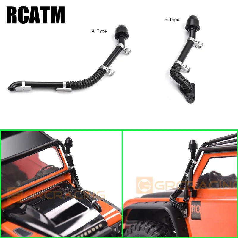 TRX4 Defender Classic Wading Pipe Intake pipe Wading hose For 1/10 RC Crawler Car Traxxas TRX4 RC4WD D90 D110
TRX4 Defender Classic Wading Pipe Intake pipe Wading hose For 1/10 RC Crawler Car Traxxas TRX4 RC4WD D90 D110