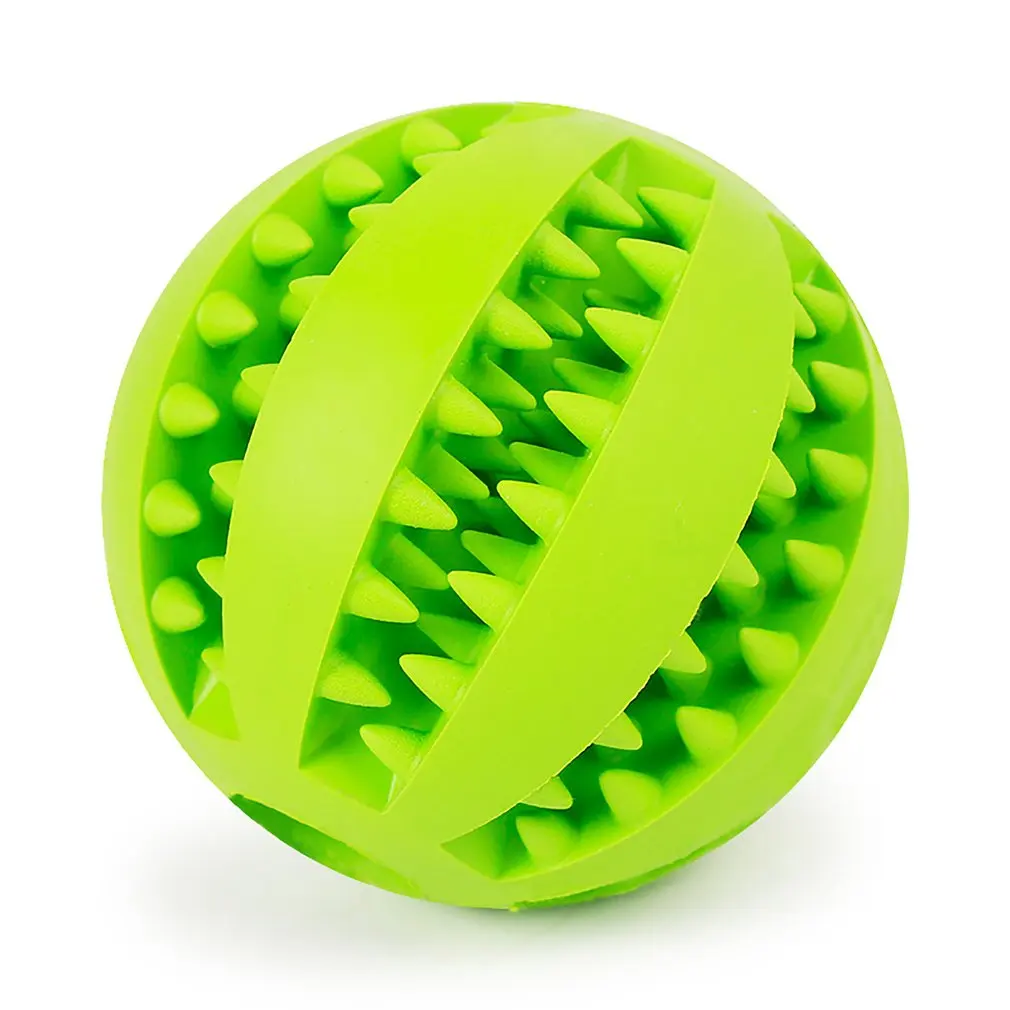 Dog Ball Toys for Pet Durable Non-Toxic Strong Teeth Cleaning/Chewing/Playing IQ Treat Ball Dog Chew Toy Soft Rubber Ball
Dog Ball Toys for Pet Durable Non-Toxic Strong Teeth Cleaning/Chewing/Playing IQ Treat Ball Dog Chew Toy Soft Rubber Ball