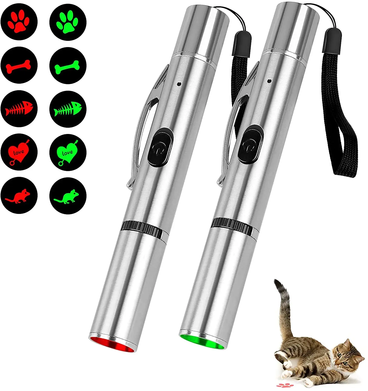 FOR Cat Toys for Indoor Cat, Cat Dog Toys for Indoor Interactive Playing, Cat Flashlight LED Projection,USB Rechargeable Pet
FOR Cat Toys for Indoor Cat, Cat Dog Toys for Indoor Interactive Playing, Cat Flashlight LED Projection,USB Rechargeable Pet