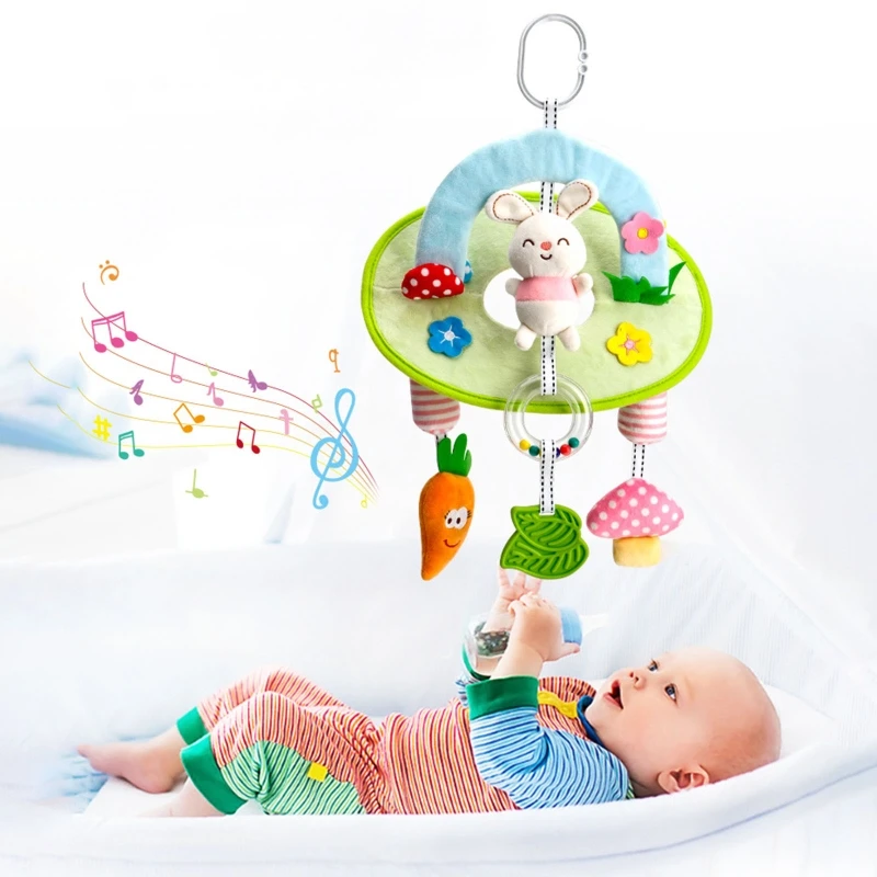 Baby Crib Musical Mobile Rattles Rotating Bed Bell Plush Pendant Soothing Toys
Baby Crib Musical Mobile Rattles Rotating Bed Bell Plush Pendant Soothing Toys