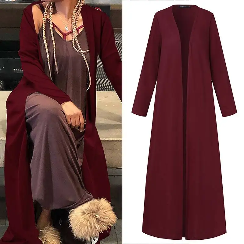Celmia Vintage Cardigans Long Kimono Autumn Fashion Long Sleeve Casual Solid Tops Shirts Loose Party Blouses Plus Size 5XL 7
Celmia Vintage Cardigans Long Kimono Autumn Fashion Long Sleeve Casual Solid Tops Shirts Loose Party Blouses Plus Size 5XL 7