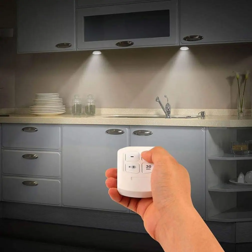 Hot High Quality Wireless LED Touch Remote Control White Light Bedside Wardrobe Lights Decorative Cabinet Durable Spotlights
Hot High Quality Wireless LED Touch Remote Control White Light Bedside Wardrobe Lights Decorative Cabinet Durable Spotlights