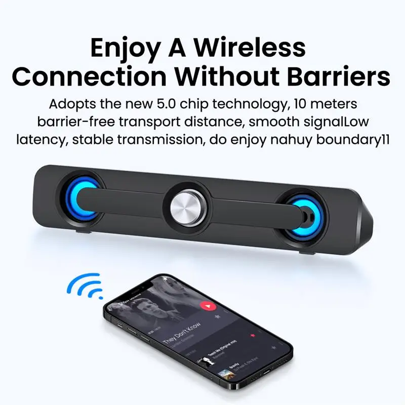 Bluetooth-динамик для компьютера стерео сабвуфер басовый динамик объемный звук