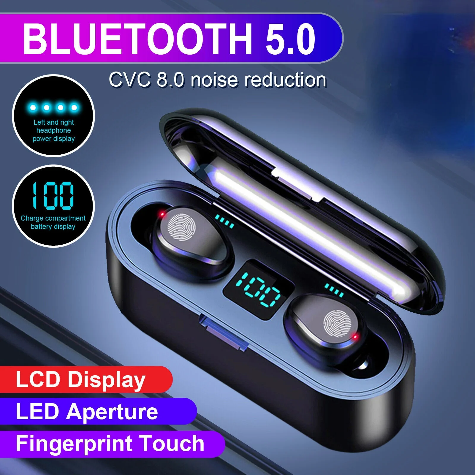 Беспроводные Bluetooth-наушники, спортивные наушники для беспроводной bluetooth-гарнитуры
Беспроводные Bluetooth-наушники, спортивные наушники для беспроводной bluetooth-гарнитуры