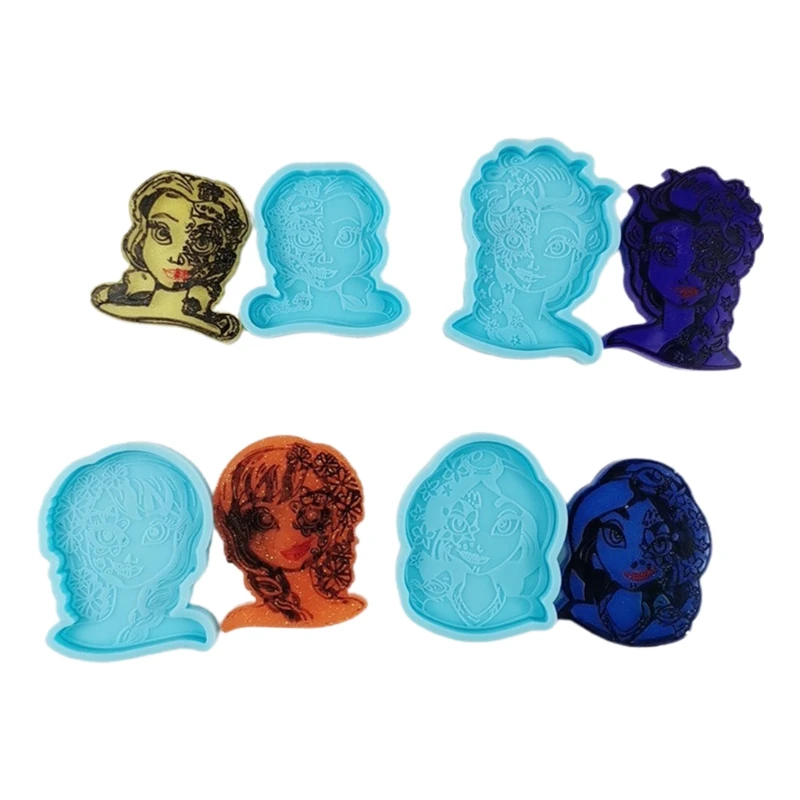 4 Pcs Girls Mobile Phone Bracket Holder Epoxy Resin Mold Keys Decorations Silicone Mould DIY Crafts Making Tool X4YA
4 Pcs Girls Mobile Phone Bracket Holder Epoxy Resin Mold Keys Decorations Silicone Mould DIY Crafts Making Tool X4YA