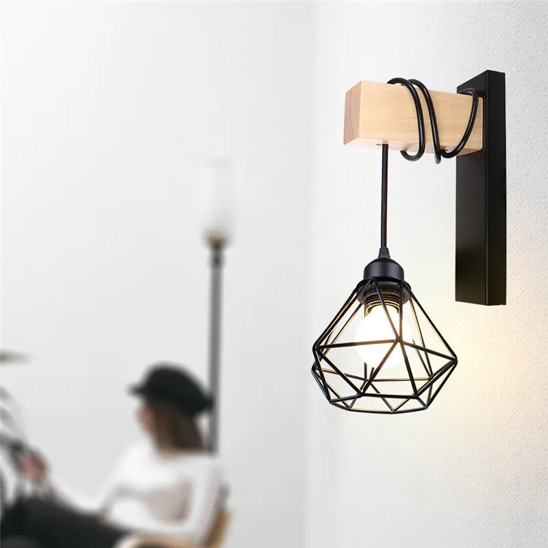 Современный минималистичный настенный светильник в виде шкива Скандинавская