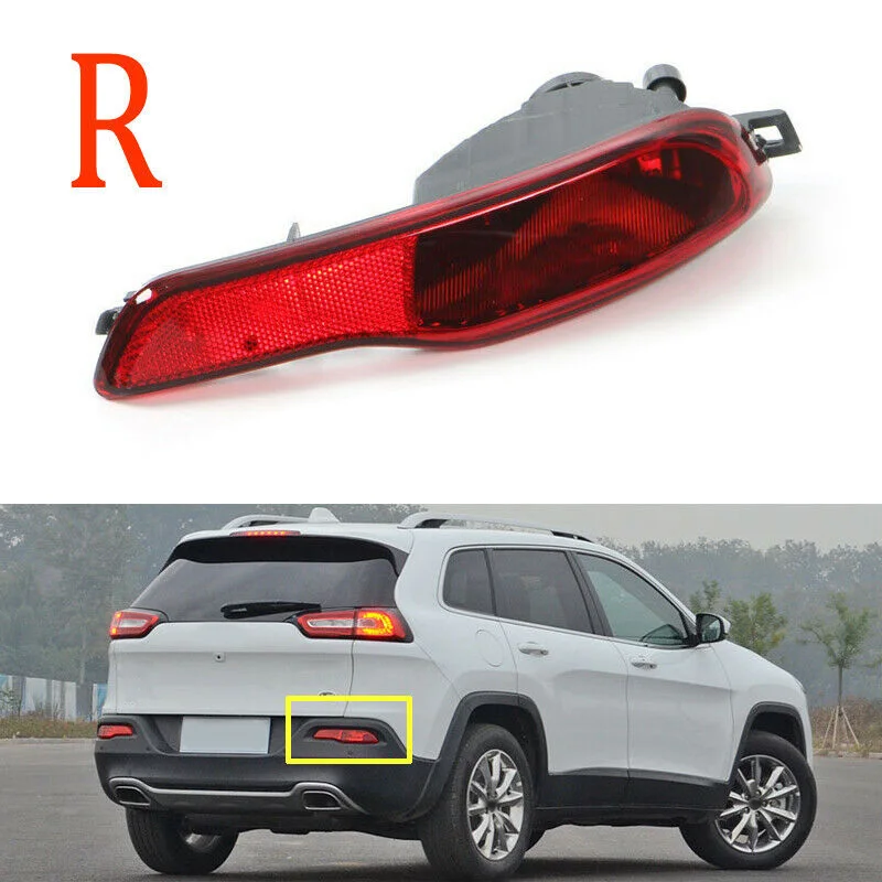 Car Right Rear Bumper Light Reflector For Jeep Cherokee 2014-2018 Perfect Replacement Accessori Auto Tail Lights
Car Right Rear Bumper Light Reflector For Jeep Cherokee 2014-2018 Perfect Replacement Accessori Auto Tail Lights