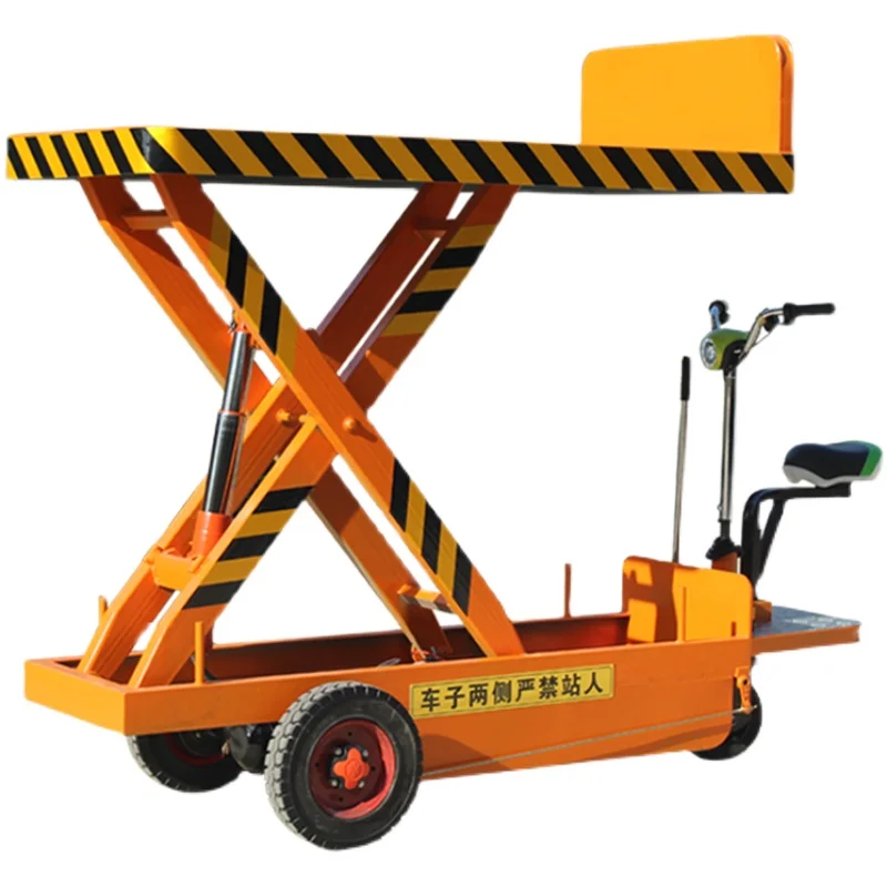 Electric lifting platform truck, mobile hydraulic automatic elevator, workbench, three-wheeled flat trolley, lifting 1 ton
Electric lifting platform truck, mobile hydraulic automatic elevator, workbench, three-wheeled flat trolley, lifting 1 ton