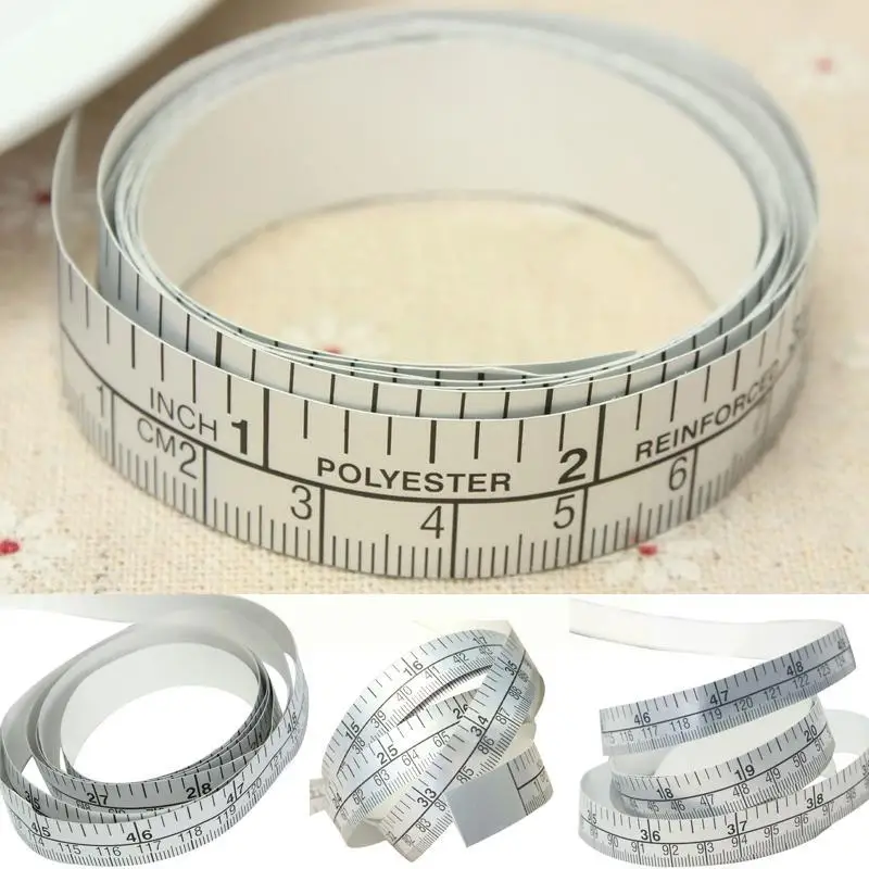 150cm Body Measuring Ruler Sewing Tailor Tape Measure Centimeter Adhesive Soft Tapes Meter Measuring Self Measure Sewing Ta V6p1
150cm Body Measuring Ruler Sewing Tailor Tape Measure Centimeter Adhesive Soft Tapes Meter Measuring Self Measure Sewing Ta V6p1
