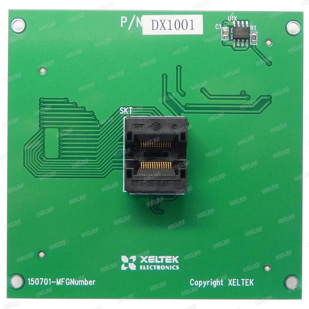100% Original New XELTEK SUPERPRO DX1001 Adapter For 6100/6100N Programmer DX1001 Socket Free shipping
100% Original New XELTEK SUPERPRO DX1001 Adapter For 6100/6100N Programmer DX1001 Socket Free shipping