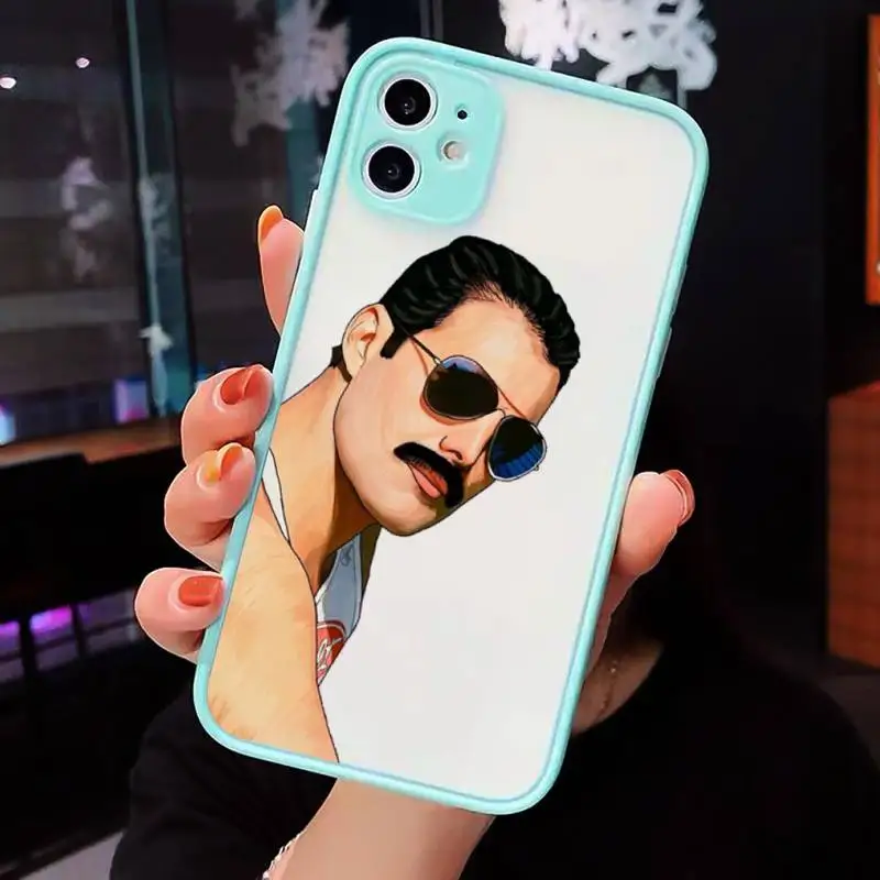 Freddie Mercury Queen band luxury Phone Cases shell matte transparent For iphone 7 8 11 12 plus mini x xs xr pro max cover
Freddie Mercury Queen band luxury Phone Cases shell matte transparent For iphone 7 8 11 12 plus mini x xs xr pro max cover