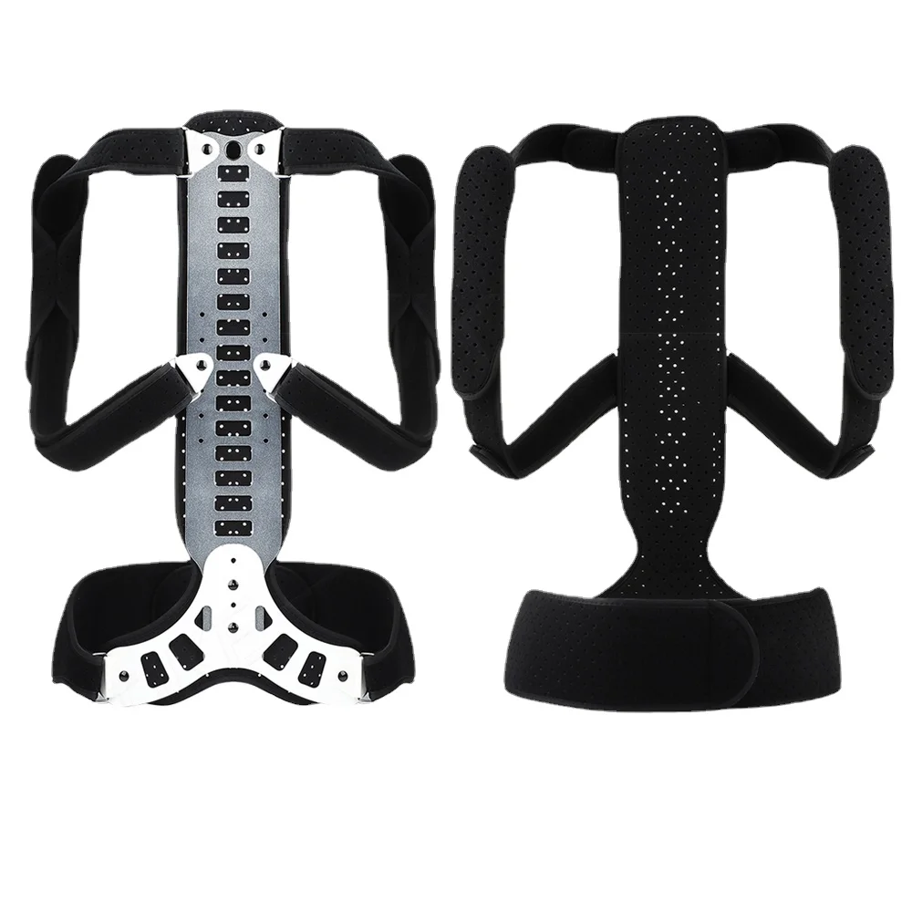Metal Adjustable Shoulder Posture Back Corrector Brace Men and Women Clavicle Support and Hunching Back Trainer Pain Relief
Metal Adjustable Shoulder Posture Back Corrector Brace Men and Women Clavicle Support and Hunching Back Trainer Pain Relief