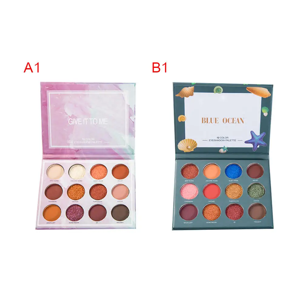 Eye Shadow Set Matte & Glitter Warm Tone Eyeshadow Palette 12Colors Eye Shadow Makeup Tools 
Eye Shadow Set Matte & Glitter Warm Tone Eyeshadow Palette 12Colors Eye Shadow Makeup Tools