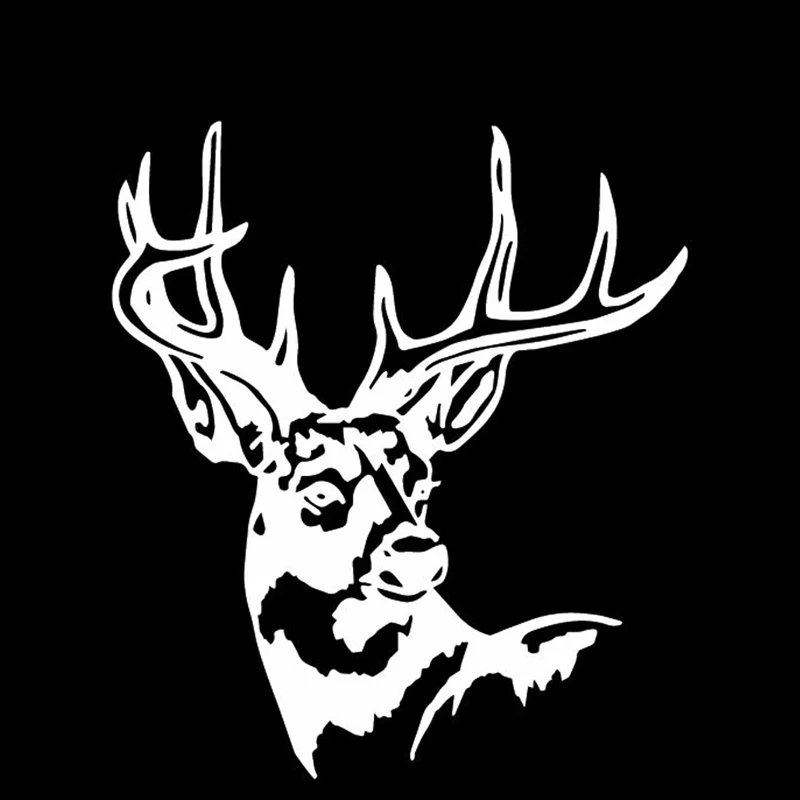 Deer Head Creative Decoration Car Sticker Car Door Accessories Vinyl Decal Black/Silver 14.4CM*16.3CM
Deer Head Creative Decoration Car Sticker Car Door Accessories Vinyl Decal Black/Silver 14.4CM*16.3CM