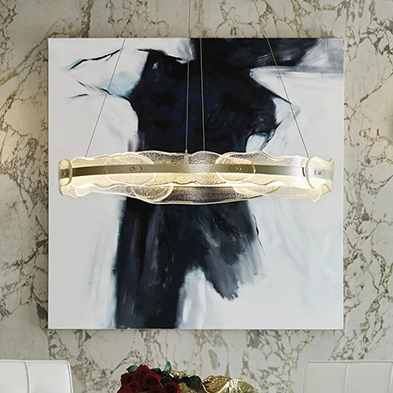 Nordic post-modern creative living room chandelier light luxury simple hotel club restaurant cafe bedroom ring lighting
Nordic post-modern creative living room chandelier light luxury simple hotel club restaurant cafe bedroom ring lighting