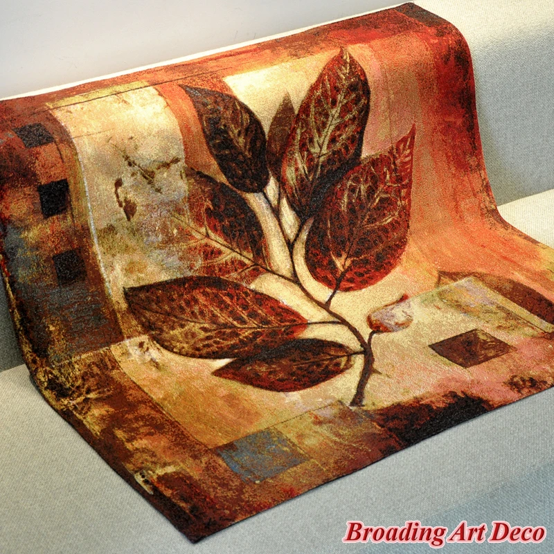 MODERN LEAF JACQUARD WEAVE TAPESTRY WALL HANGING GOBELIN HOME ART TEXTILE DECORATION AUBUSSON COTTON 100% BIG SIZE 100X100CM
MODERN LEAF JACQUARD WEAVE TAPESTRY WALL HANGING GOBELIN HOME ART TEXTILE DECORATION AUBUSSON COTTON 100% BIG SIZE 100X100CM