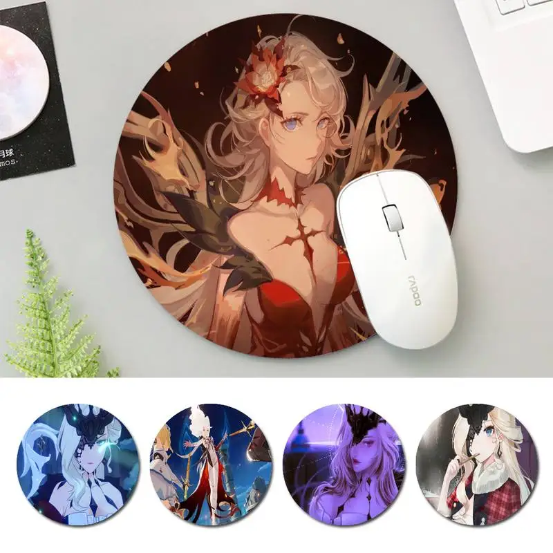 Резиновый офисный нескользящий коврик для мыши Genshin La Miss, круглый резиновый игровой коврик для мыши, коврик для офисного стола
Резиновый офисный нескользящий коврик для мыши Genshin La Miss, круглый резиновый игровой коврик для мыши, коврик для офисного стола