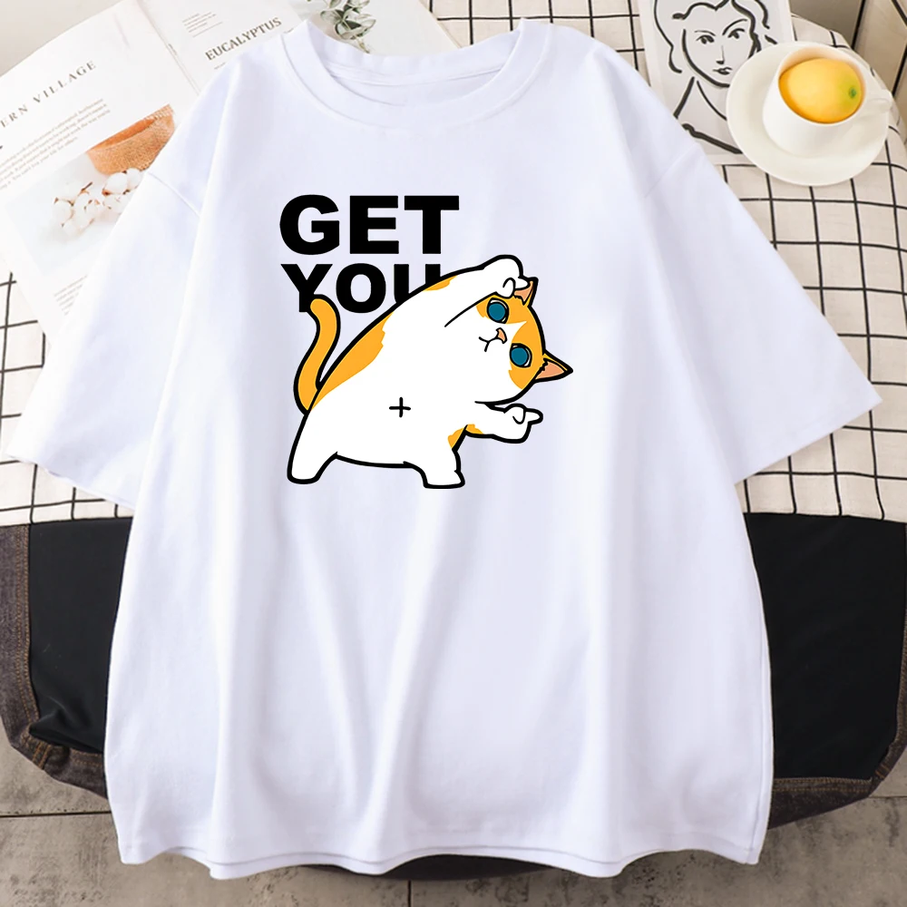 Cute Cartoon Animal Prints Women Tshirt Streetwear Comfortable Clothes Simplicity Slim Tshirts Simple Round Neck T-Shirts Woman
Cute Cartoon Animal Prints Women Tshirt Streetwear Comfortable Clothes Simplicity Slim Tshirts Simple Round Neck T-Shirts Woman