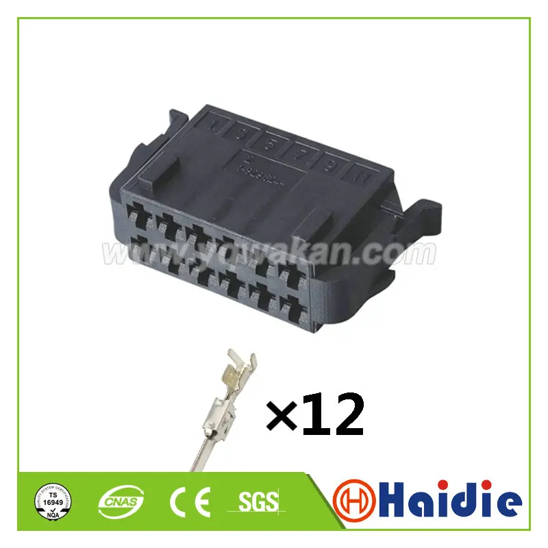 2 шт. в наборе, 12pin авто электрическая вилка подключения 929624-1 жгут проводов кабеля не герметичный разъем 1-929624-1 
2 шт. в наборе, 12pin авто электрическая вилка подключения 929624-1 жгут проводов кабеля не герметичный разъем 1-929624-1