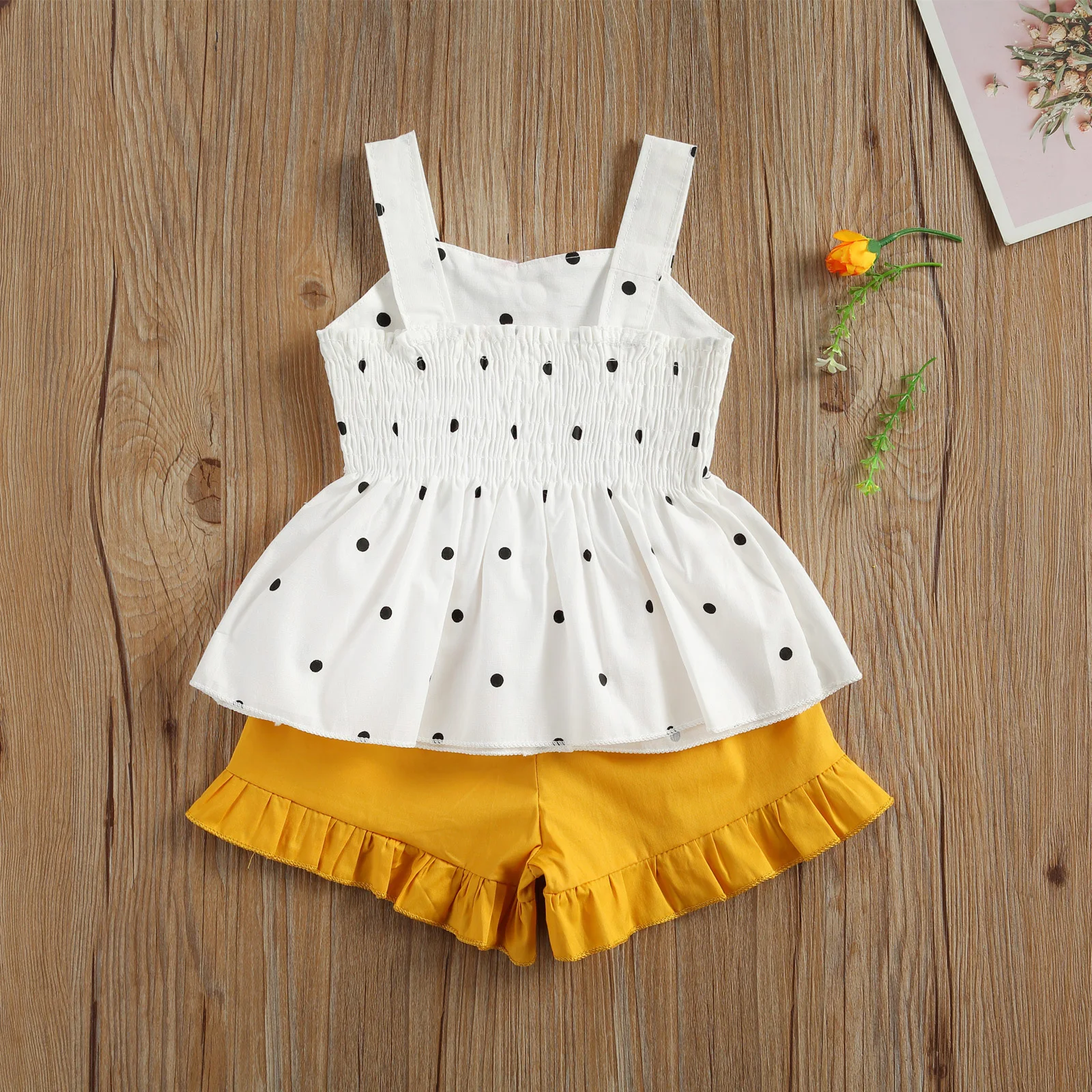 2021 Baby Clothing Newborn Baby Girls 0-24M 2-piece Outfit Set Sleeveless Polka Dot Tops Dress and Shorts Set for Kids Girls
2021 Baby Clothing Newborn Baby Girls 0-24M 2-piece Outfit Set Sleeveless Polka Dot Tops Dress and Shorts Set for Kids Girls