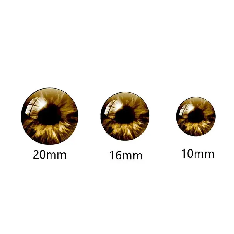 20pcs/bag Colorful Glass Eyes Diy Handcraft Animal Stuffed Accessories 10/16/20mm Crystal Glass Patch Plush Eye T4Z1
20pcs/bag Colorful Glass Eyes Diy Handcraft Animal Stuffed Accessories 10/16/20mm Crystal Glass Patch Plush Eye T4Z1